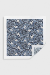 Albert hankie BLUE PAISLEY